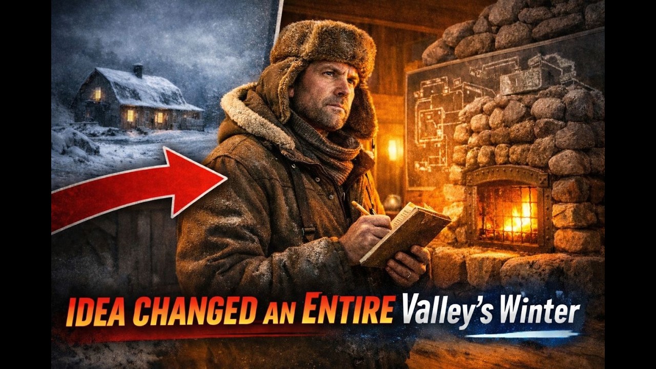 How One Man's clever idea Heated His Cabin While Everyone Else's Froze