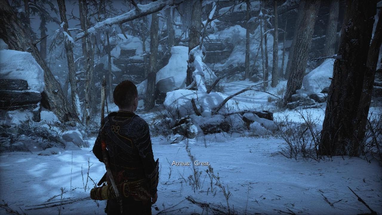 Atreus Misbehavior with his Dad Kratos - God of War Ragnarok