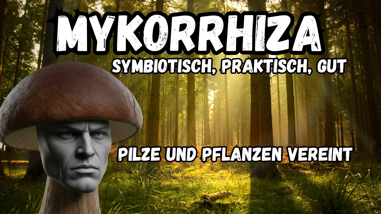 Mykorrhiza: Symbiotisch, Praktisch, Gut! #biologie