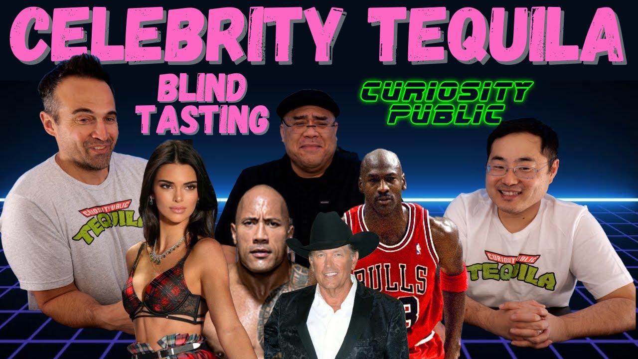 Celebrity Tequila Blind Challenge | Curiosity Public