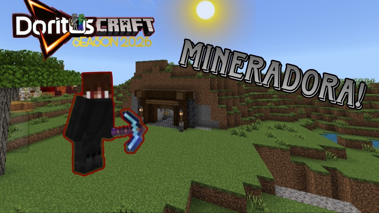 *Doritus Craft S.26 #06* CONSTRUÍ UMA MINERADORA PRA NOSSA BASE!