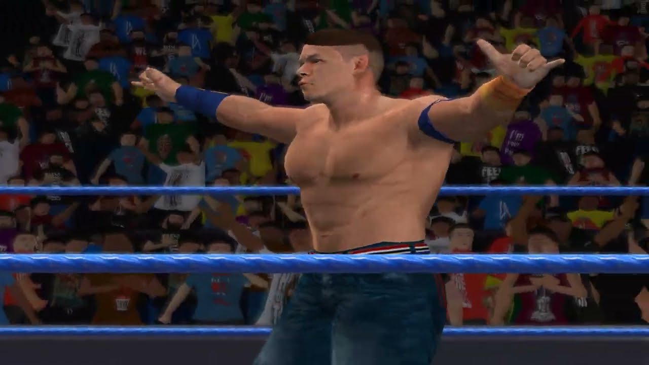 John Cena vs AJ Styles | WWE 2K25 (PS2 Style Match) | Epic Dream Match Gameplay