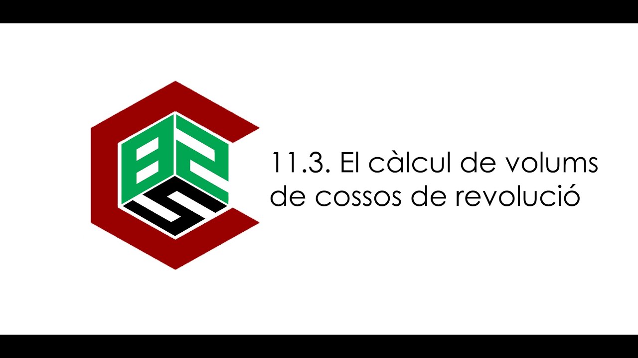 11.3. El càlcul de volums de cossos de revolució