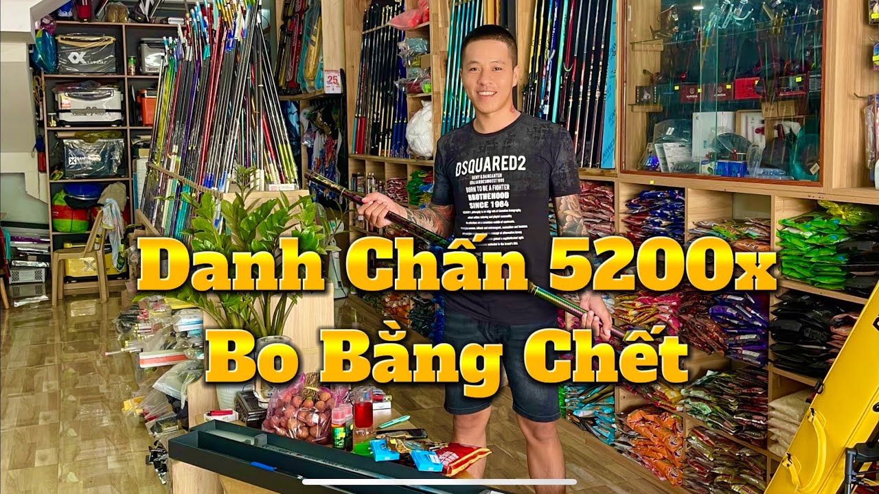 Siêu Phẩm Cần Tay - Danh Chấn Thiên Hạ 5200x - Tải Cá Siêu Kinh Điển #cauca #fishing #caucagiaitri