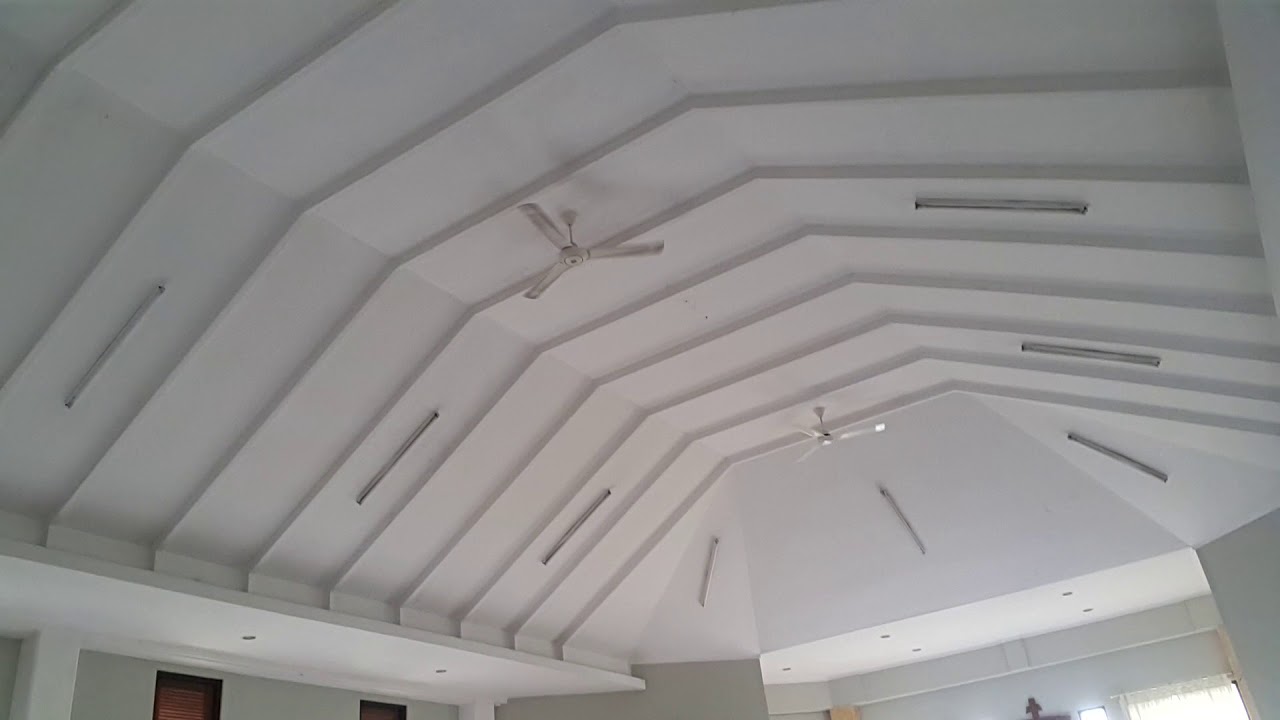 2 panasonic and 1 kdk industrial ceiling fans