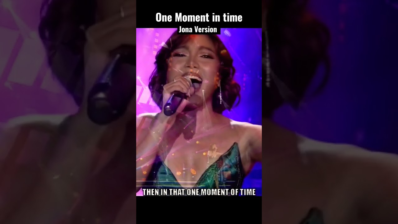 One moment in time | Jona Viray Version | ASAP