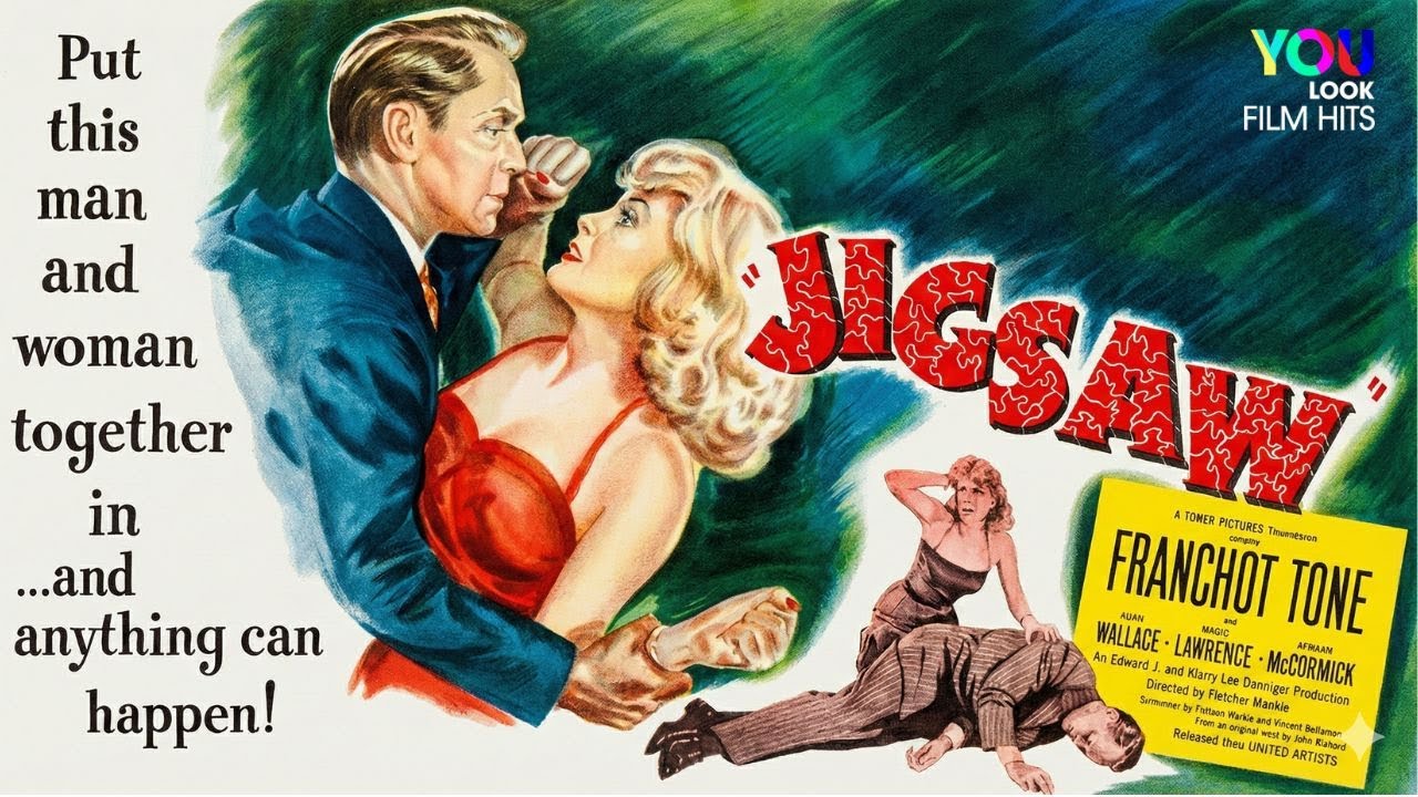 Jigsaw (1949) | Western | Full Movie | Franchot Tone
