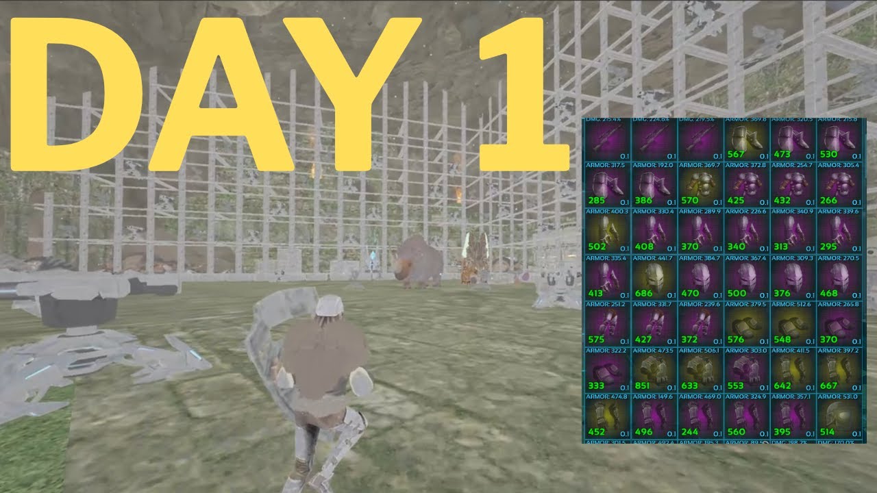 How A 10,000 Hour Duo Claimed The Most OP Cave On The Cluster - ARK Survival Evolved INX