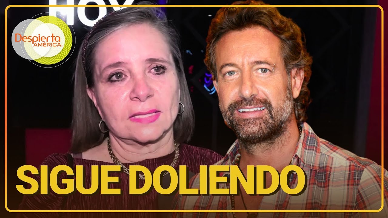Mamá de Geraldine Bazán llora al hablar de la salud de Gabriel Soto | Despierta América