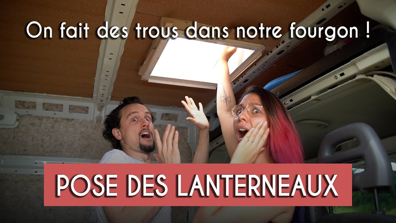 Comment on a pos&eacute; nos lanterneaux DOMETIC Mini Heki Style sur notre fourgon am&eacute;nag&eacute; Jumper L2H2