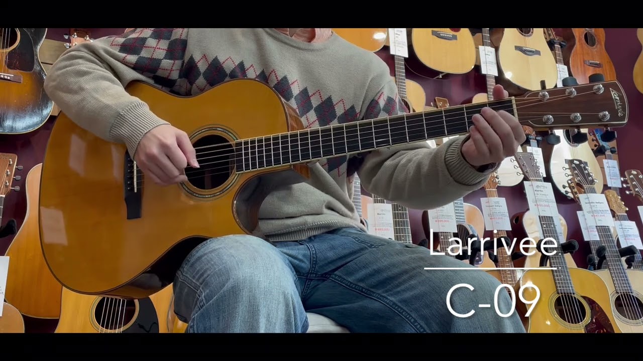 【試奏動画】Larrivee C-09     [LASTGUITAR]