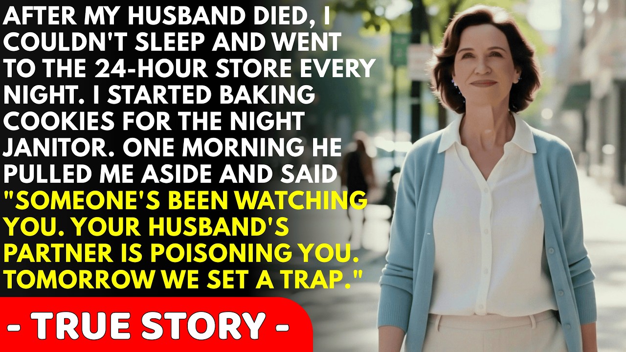 I brought homemade cookies to the grocery store janitor every week. One morning h...