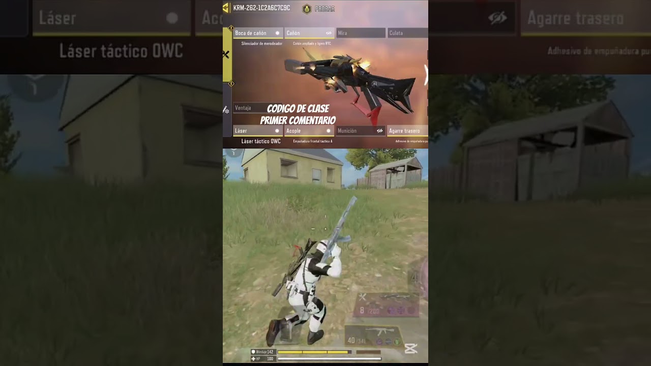 La &uacute;nica clase de la KRM que uno en BR primer comentario dejo c&oacute;digo #codm #codmobile