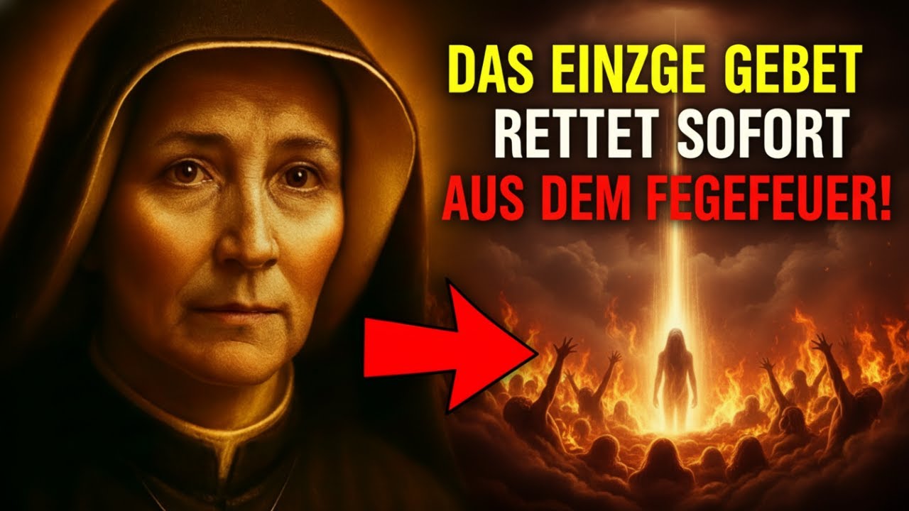 DIE OFFENBARUNG JESU AN FAUSTINA: DAS EINZIGE GEBET, DAS SEELEN SOFORT AUS DEM FEGEFEUER RETTET!