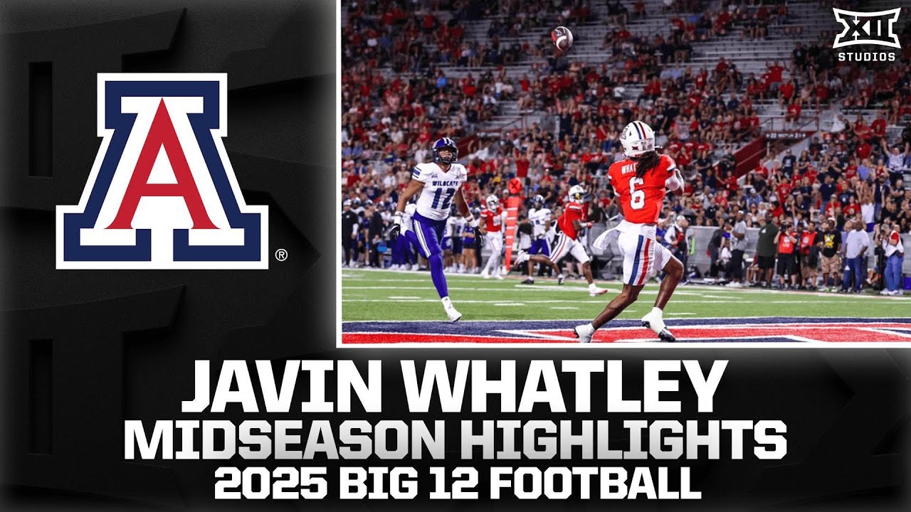Javin Whatley Midseason Highlights | 2025 Big 12 Football