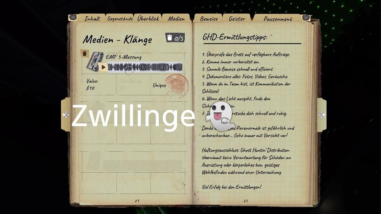 Phasmo Zwillinge 👻