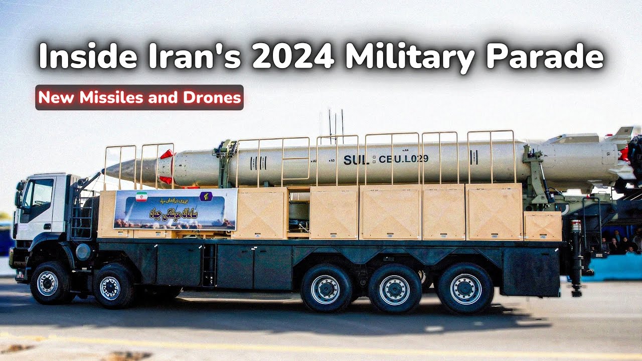 Showcasing New Missile And Drone Power | Iran's Military Parade 2024