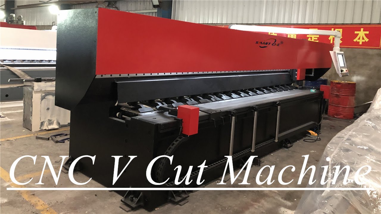 CNC v cut machine,v cutting machine,China CNC V Groover Machine Factory