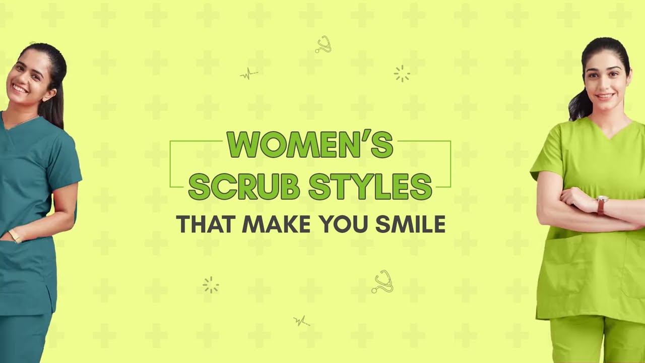 UNIFORM CRAFT Womens Scrub Suit - Ideal for Doctors, Nurses, Dentists and Healthcare Professionals