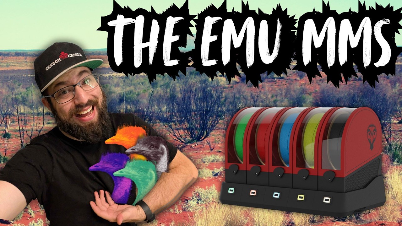 The EMU Expandable Multi-material Unit (strike fear in Aussie 3d printers!)