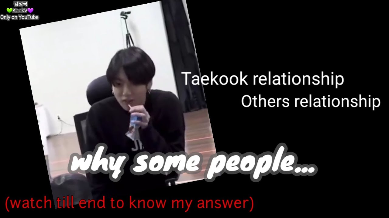 Taekook relationship vs Others - Why some people.... | Taekook FACT Time. Taekook private but Real