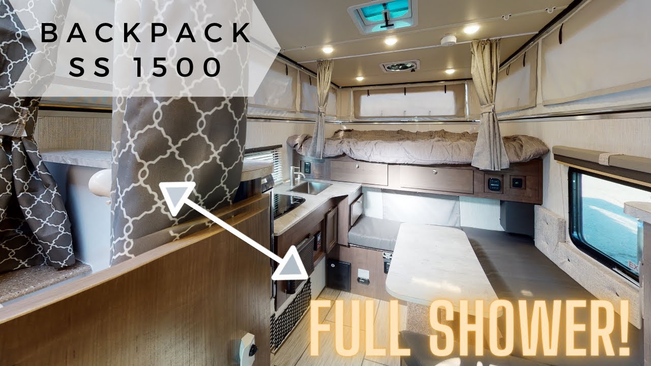 2021 Palomino Backpack SS-1500 Truck Camper