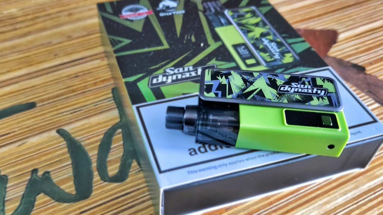 That Guy & the Orca Vape x Gerobak Vapor San Dynasty Pod Kit | Swappable Batteries!