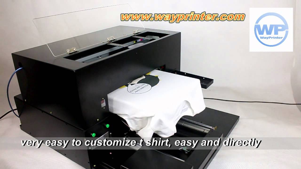 how to print t shirt by DTG T Shirt Printer Tutorial