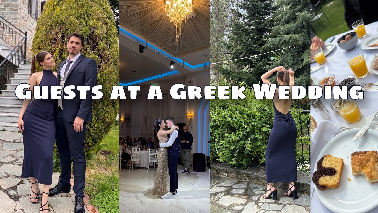 Guests at a GREEK WEDDING (in Greece)!