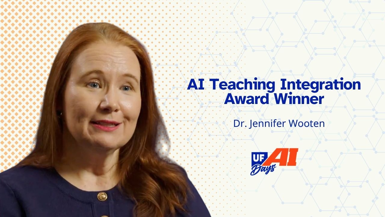 Spanish faculty earns UF AI Teaching Integration Award
