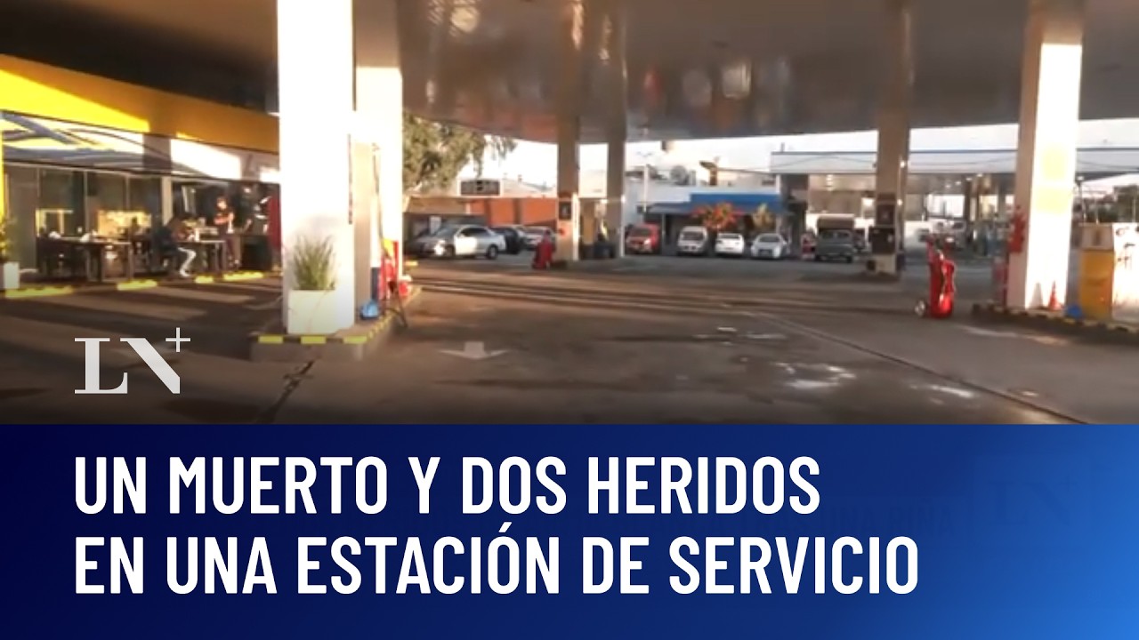 Crimen en una estación de servicio: un muerto y dos heridos de arma blanca tras una riña