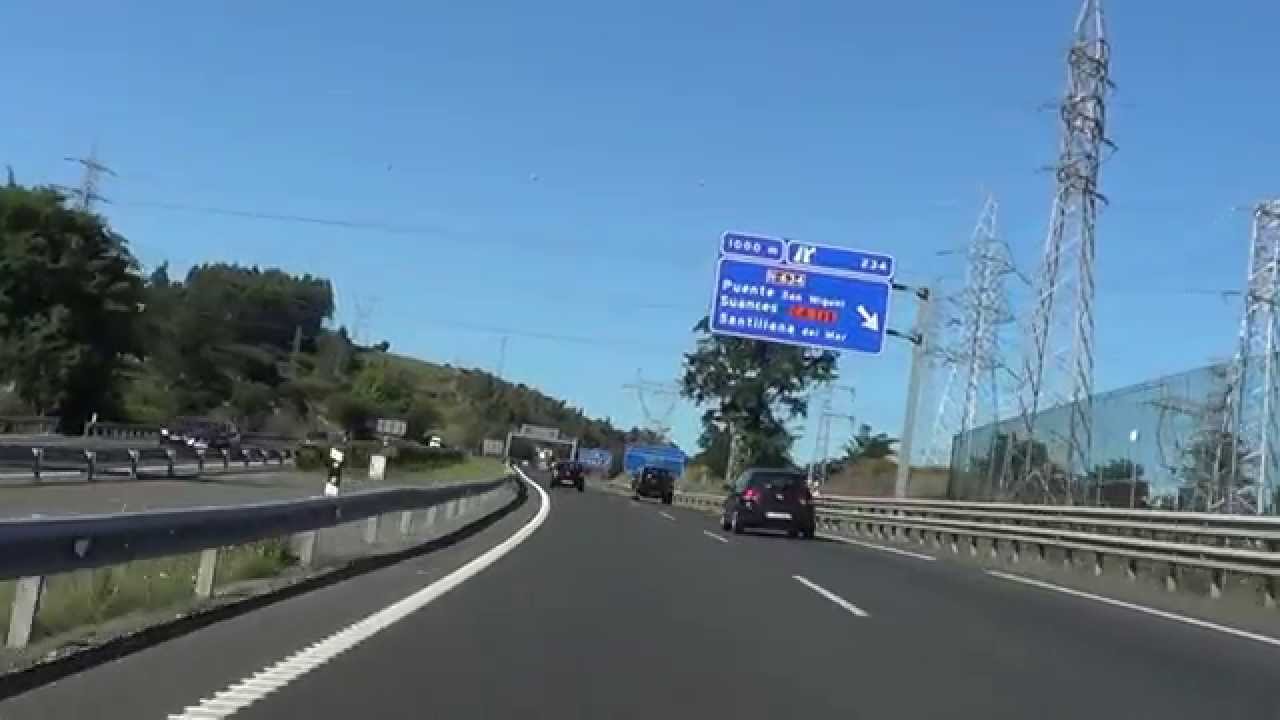 Autovía A-8: Torrelavega - Gijón
