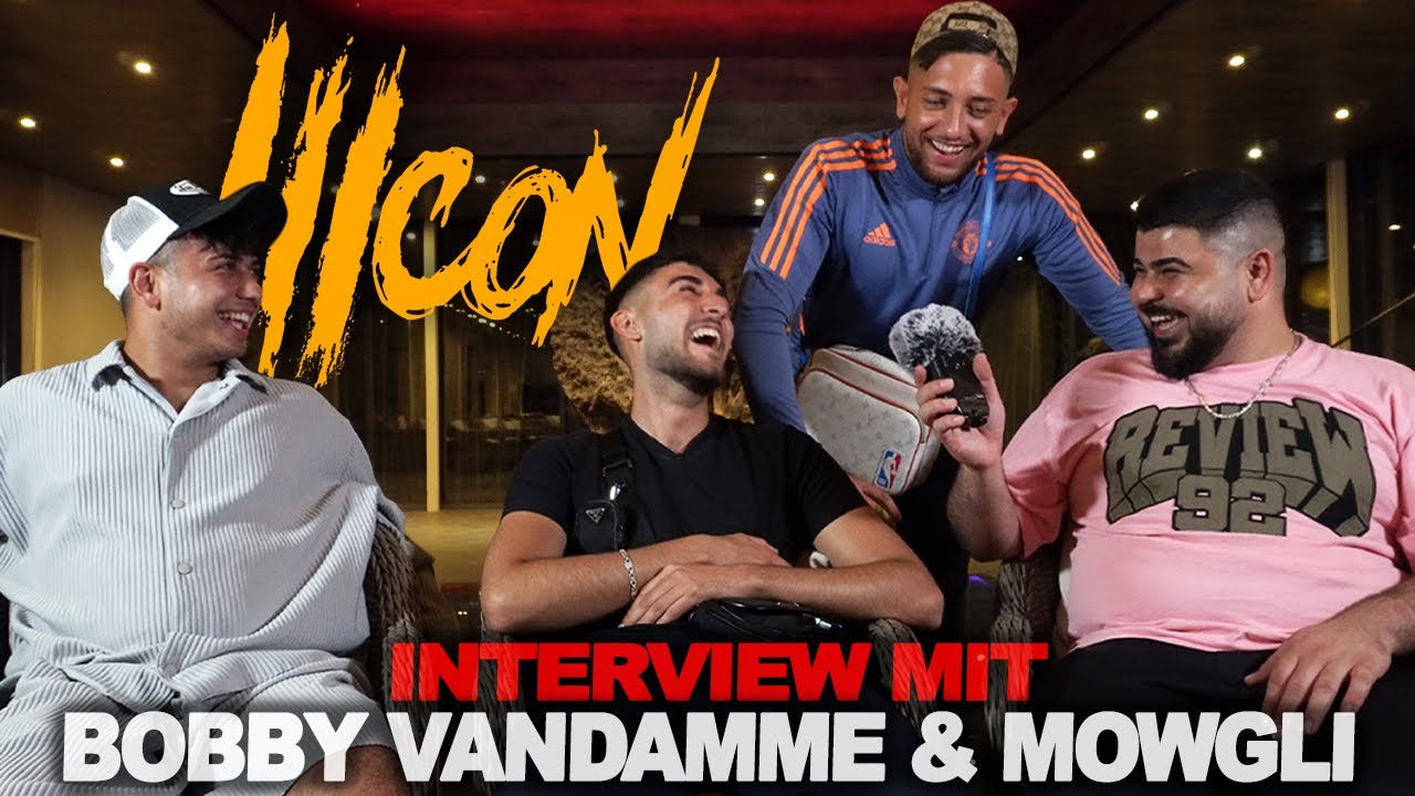 BOBBY VANDAMME & MOWGLI über LIEFERWAGEN ÜBERFALL! 😂 | Icon 4 Interview