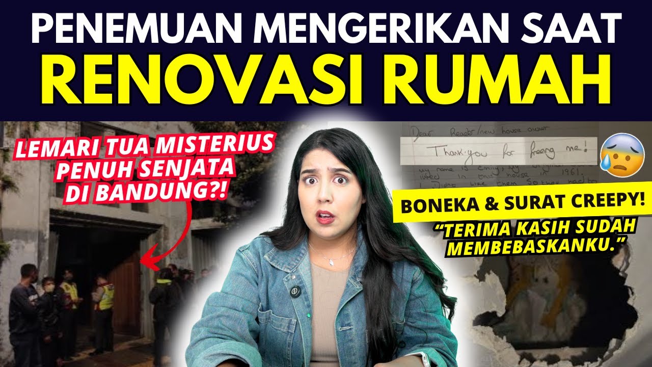 TEMUAN2 Paling MENGERIKAN saat RENOVASI RUMAH! 😰