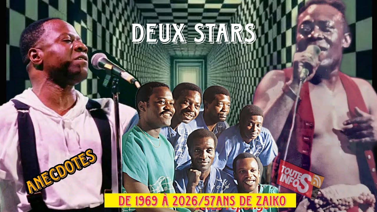 ANECDOTES/PAPA WEMBA NA EVOLOKO DEUX STARS YA ZAIKO LANGA LANGA NYOKA LONGO 57ANS YA SUCCÈS/D Kondhe