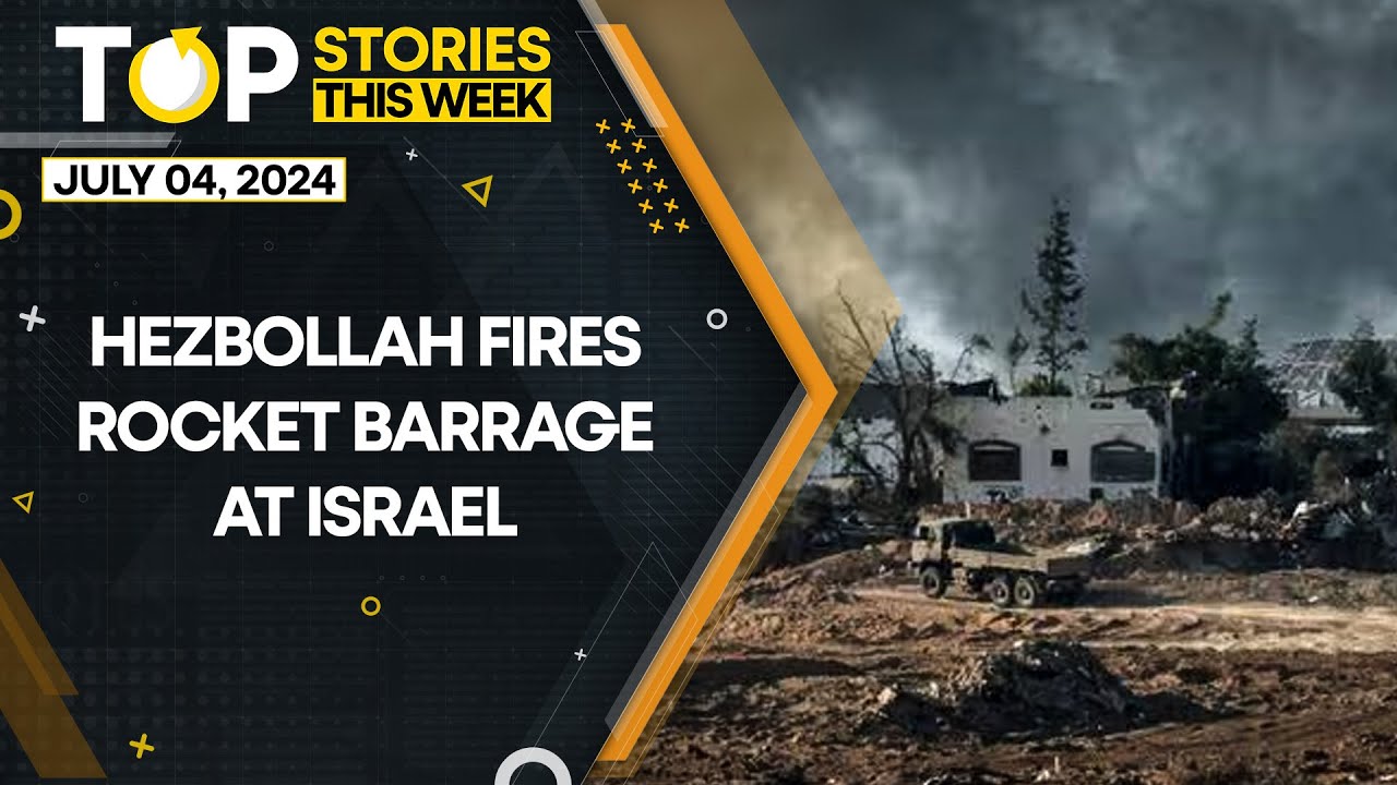 Hezbollah Conflict: Hezbollah fires over 200 rockets, explosive drones at Israel | WION Top Stories