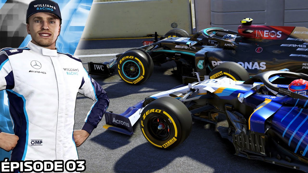 F1 2021 Carrière #3 : LE DRAMA CHEZ MERCEDES !