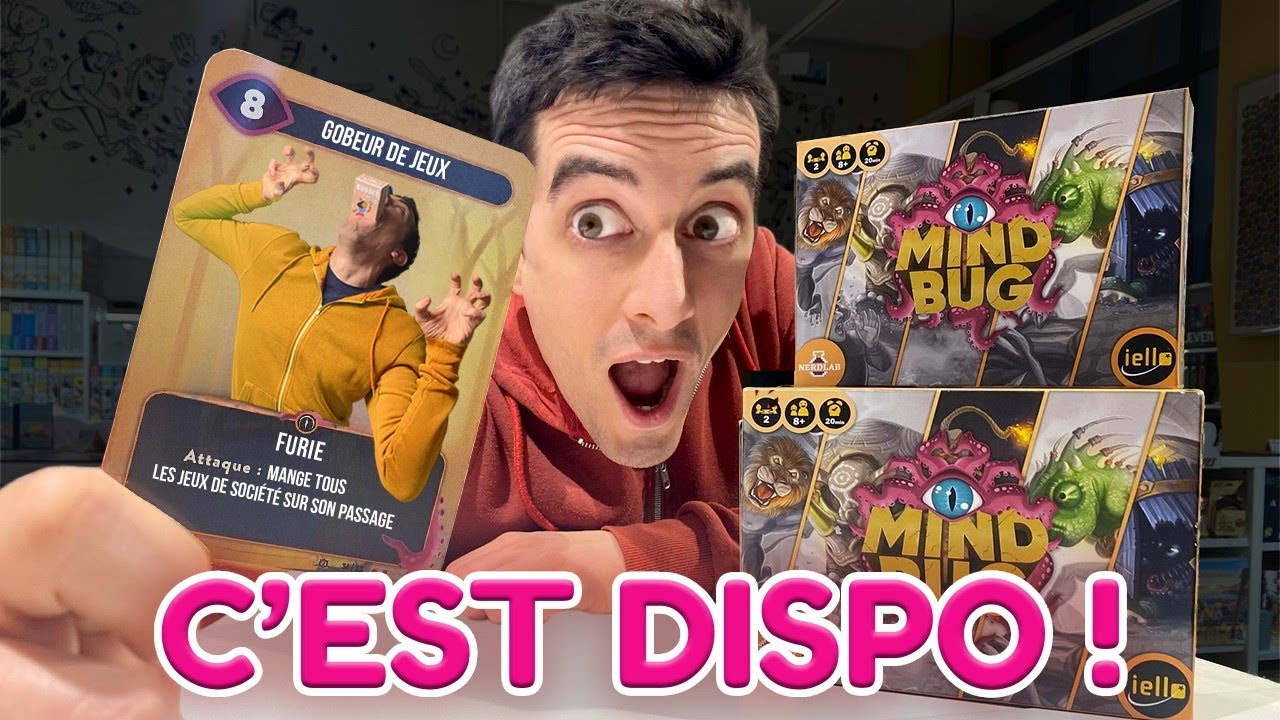 C'EST DISPO! Mindbug, Pagan, Fauna, Orléans le jeu à cocher, Phantom Ink, AOC ...