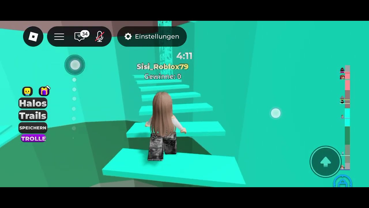Bügün parkur Oyunu Oynuorus Roblox da Abone ol nolurr