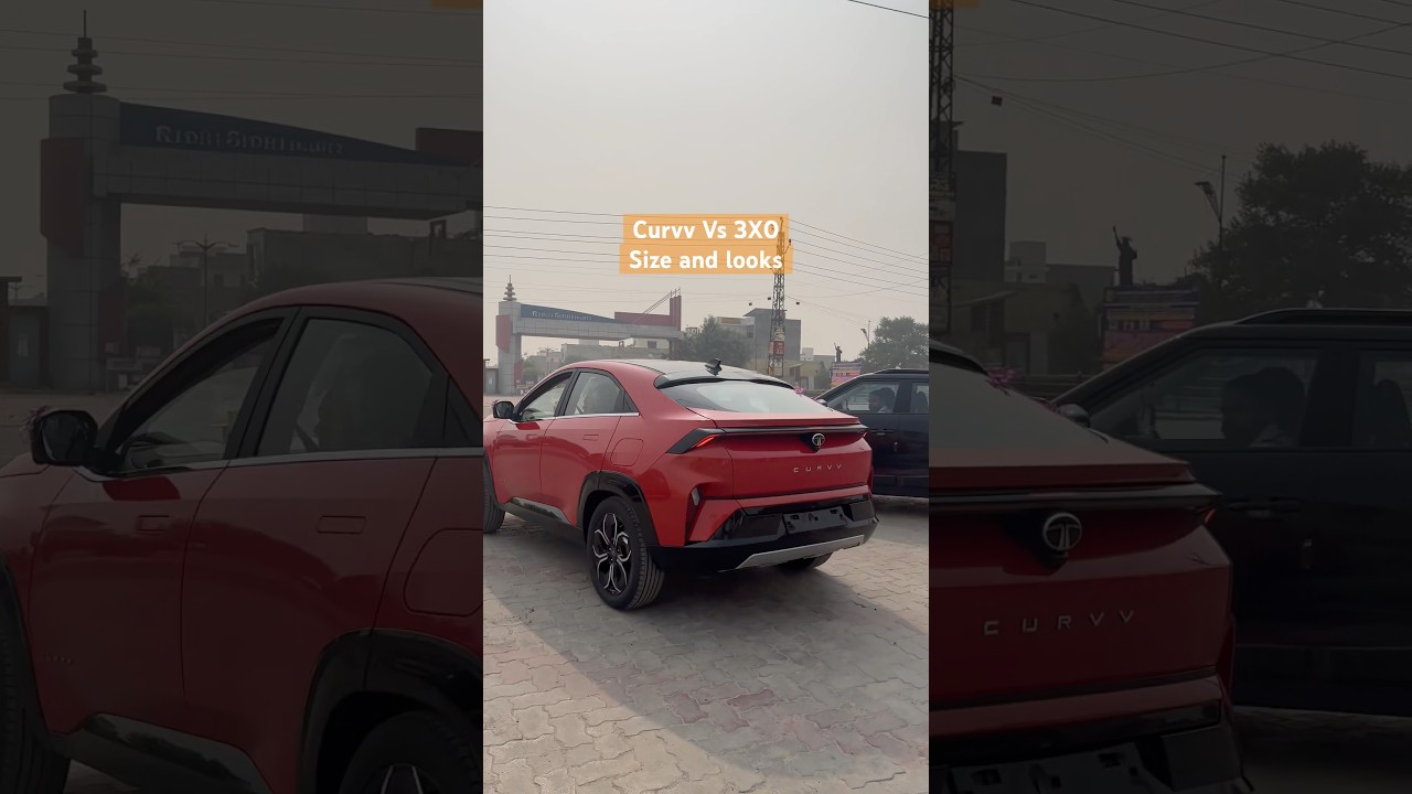 Tata curvv vs 3xo size and looks. 
