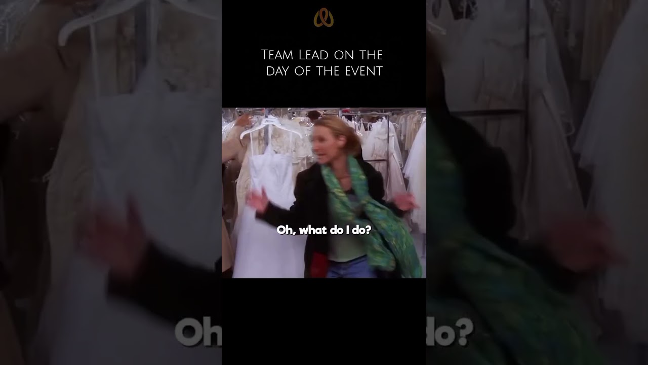 Managing the Event and Maintaining the Energy | #TeamLeader #eventplanner #funnyreels