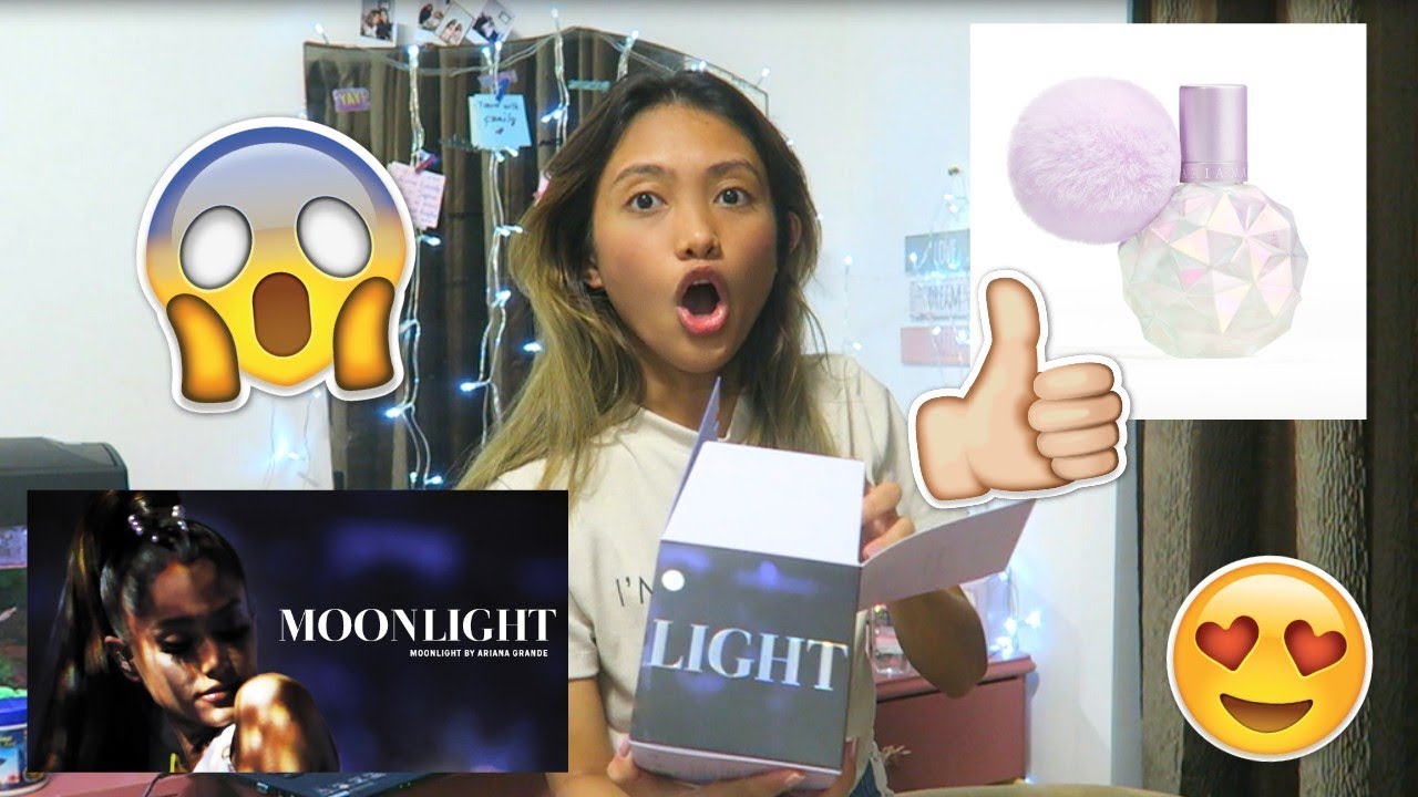 UNBOXING + FIRST IMPRESSION + REVIEW OF MOONLIGHT BY ARIANA GRANDE
