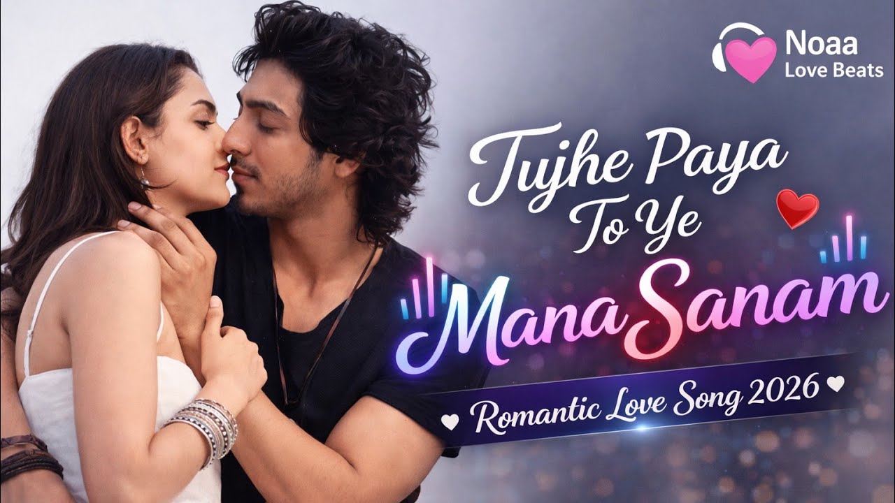 Tujhe Paya To Ye Mana Sanam ❤️ | Romantic Love Song 2026 |Noaa Love Beats |AI Melody 