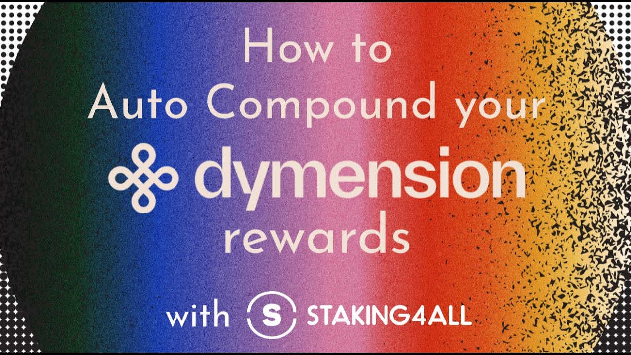 How to Auto compound your Dymension rewards
