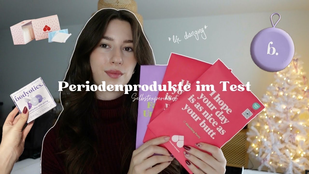 PERIODENPRODUKTE IM TEST🩸🧘🏻‍♀️🗓️ (*life changing Erkenntnisse)// Manolya