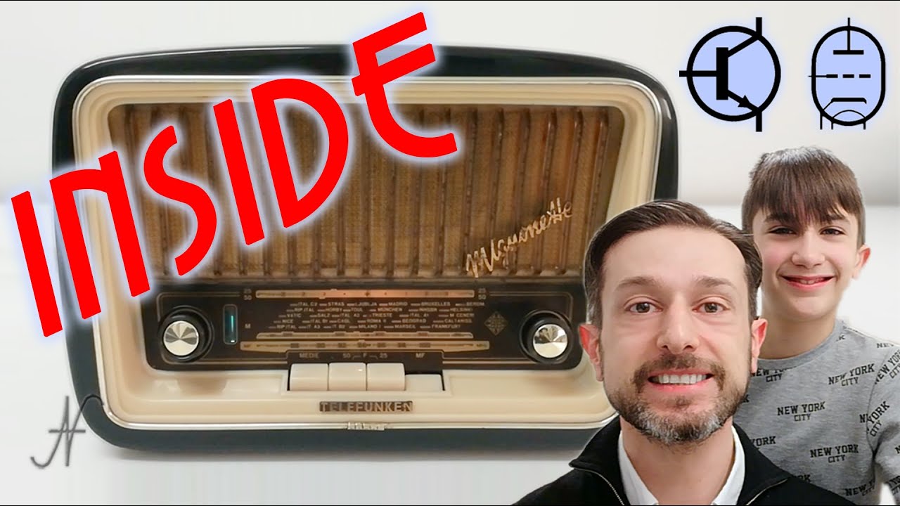 Radio a valvole Telefunken Mignonette MF R231 - Ultimo Ritrovato della Retro Tecnologia