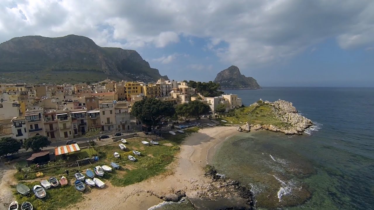 Goliath quadcopter in Sant'Elia, Santa Flavia (Palermo), Sicily