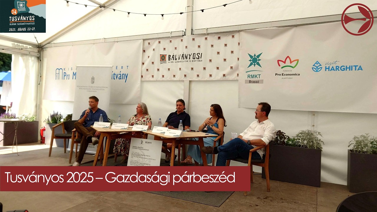 Tusványos 2025 – Gazdasági párbeszéd Erdély szívében   Cleartex Kft