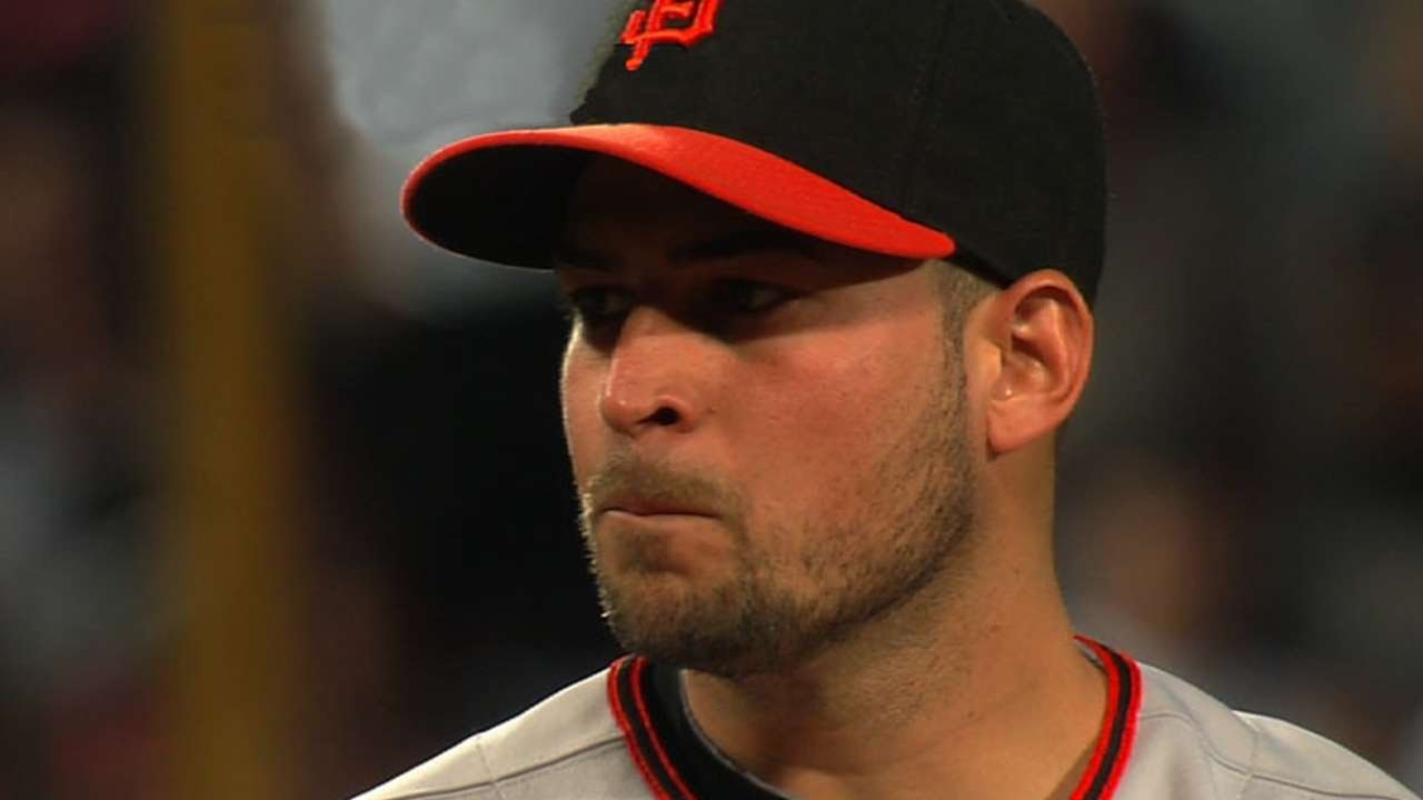 2010 NLDS Gm3: Sanchez fans 11 over 7 1/3 frames