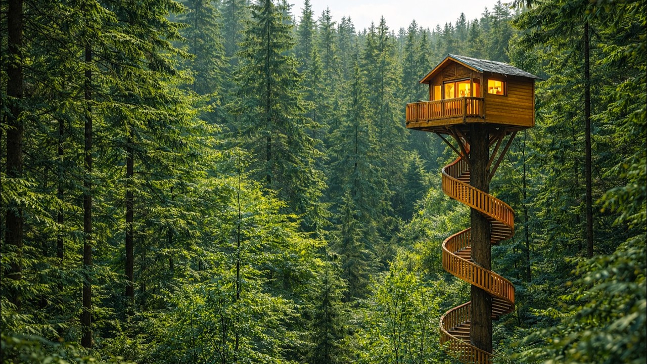 This Man Built A One-Of-A-Kind Treehouse – You Won’t Believe Your Eyes!